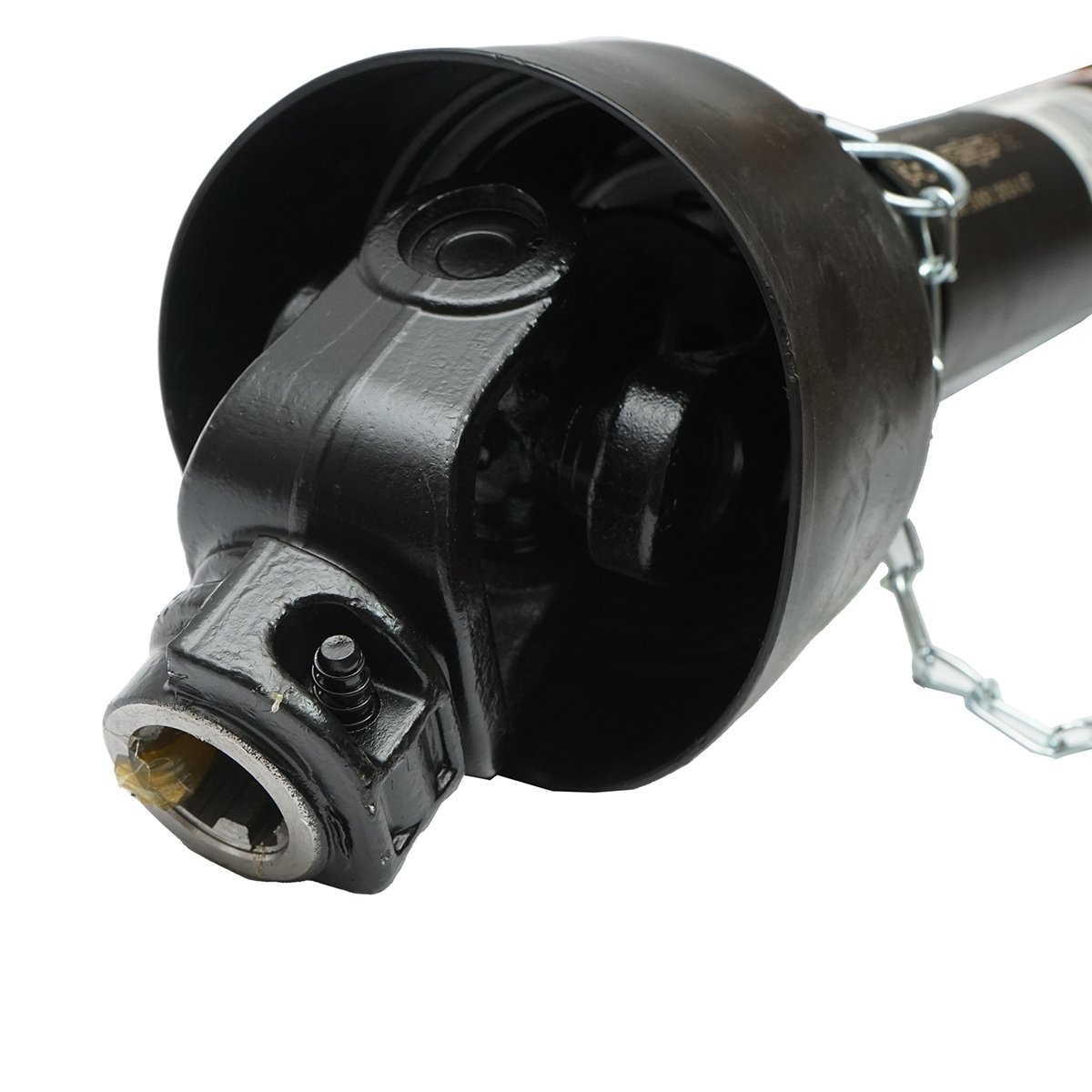 Cardan 1000 mm S6 T6 cu ambreiaj compus din 2 discuri cruce 30.2x92 (teava stea) 1 3/8 Z=6 freza